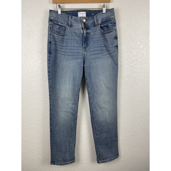 Lane Bryant Denim - Lane Bryant Tighter Tummy Womens Jeans Size 12 Medium Wash Flex Magic Waistband